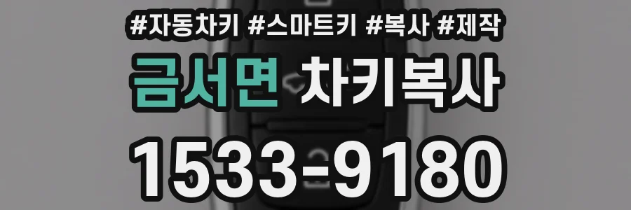 금서면 차키복사