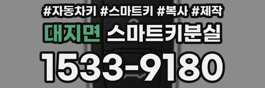 대지면 스마트키분실