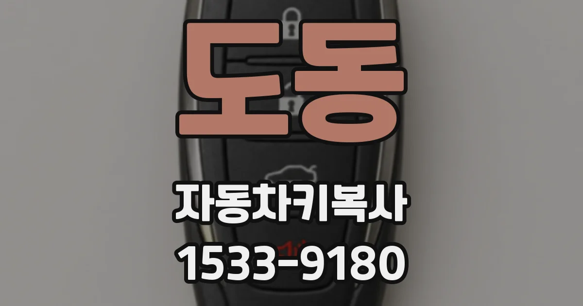 도동 자동차키복사