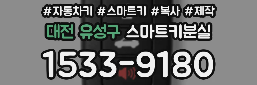 대전 유성구 스마트키분실
