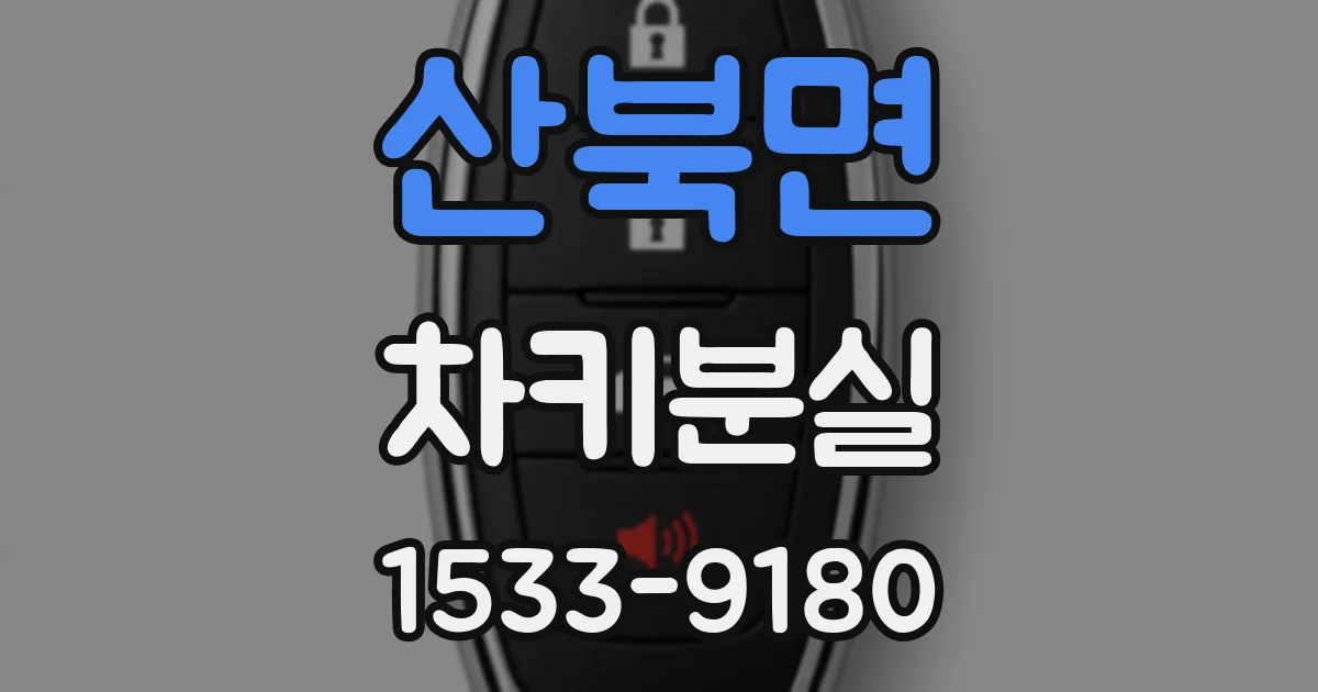 산북면 차키분실