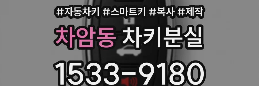 차암동 차키분실