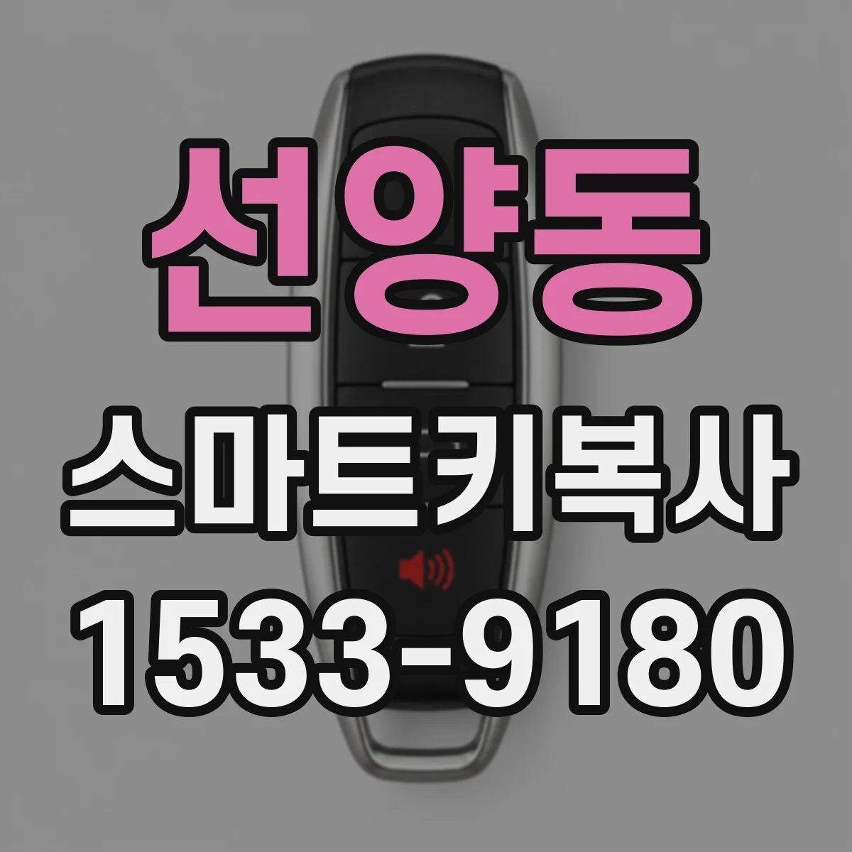 선양동 스마트키복사