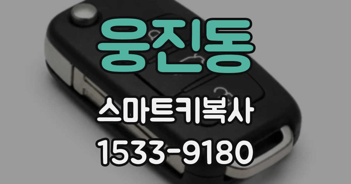 웅진동 스마트키복사