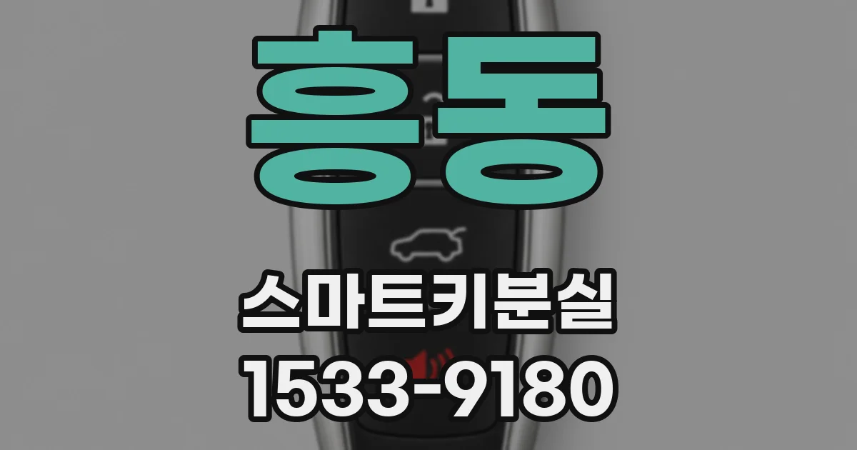 흥동 스마트키분실