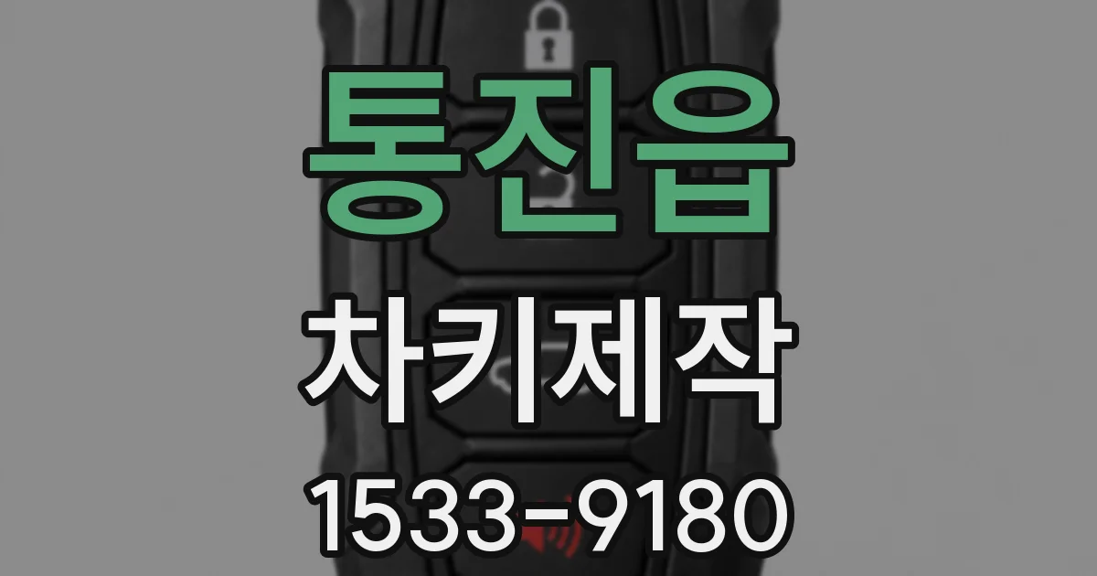 통진읍 차키제작