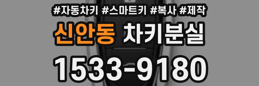 신안동 차키분실