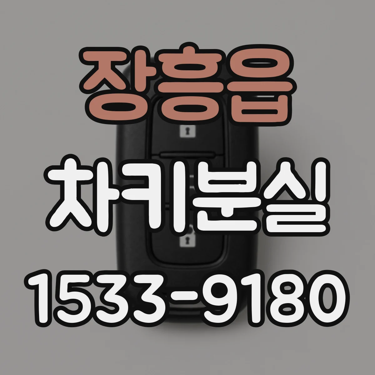 장흥읍 차키분실