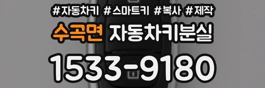 수곡면 자동차키분실