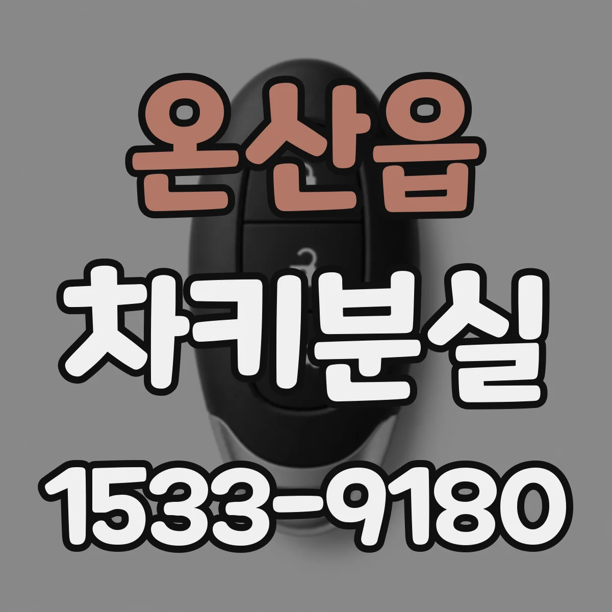 온산읍 차키분실