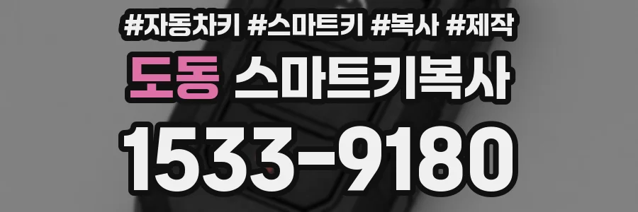 도동 스마트키복사