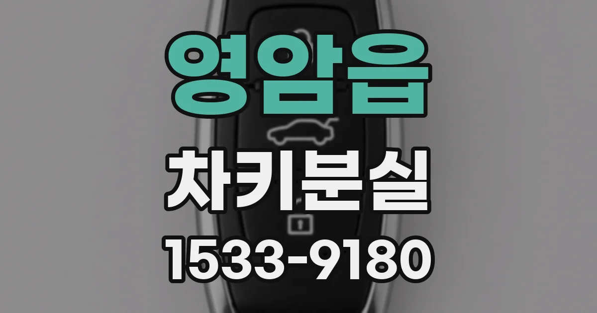 영암읍 차키분실