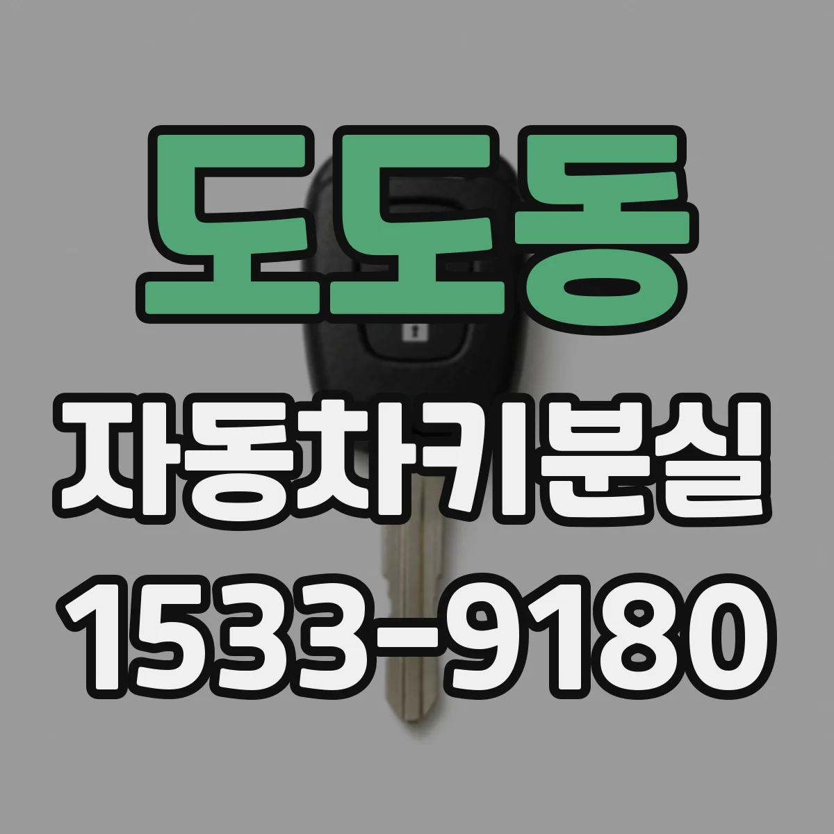 도도동 자동차키분실