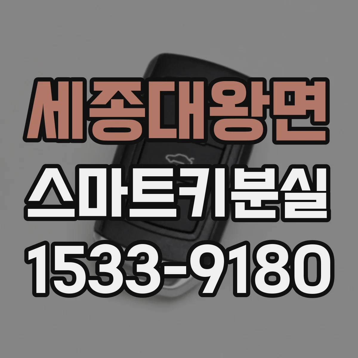 세종대왕면 스마트키분실