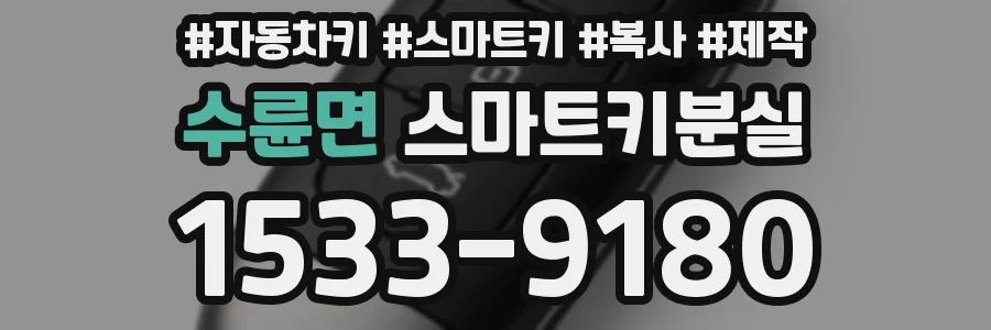 수륜면 스마트키분실