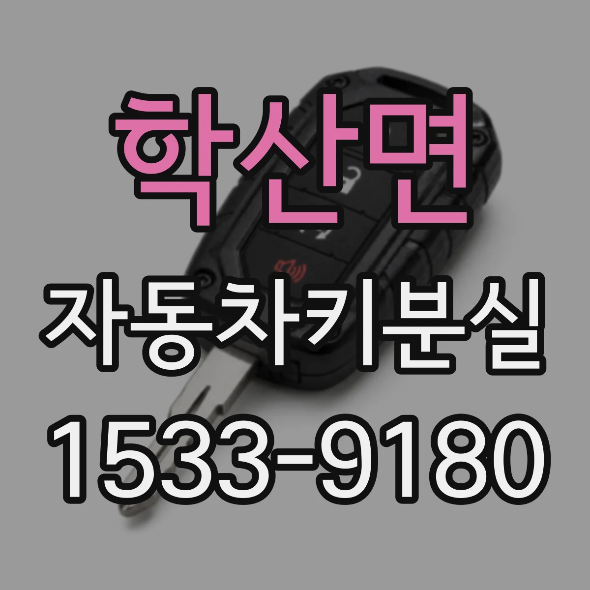 학산면 자동차키분실