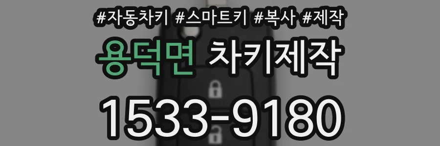 용덕면 차키제작