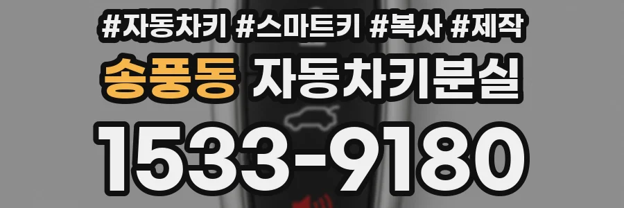 송풍동 자동차키분실