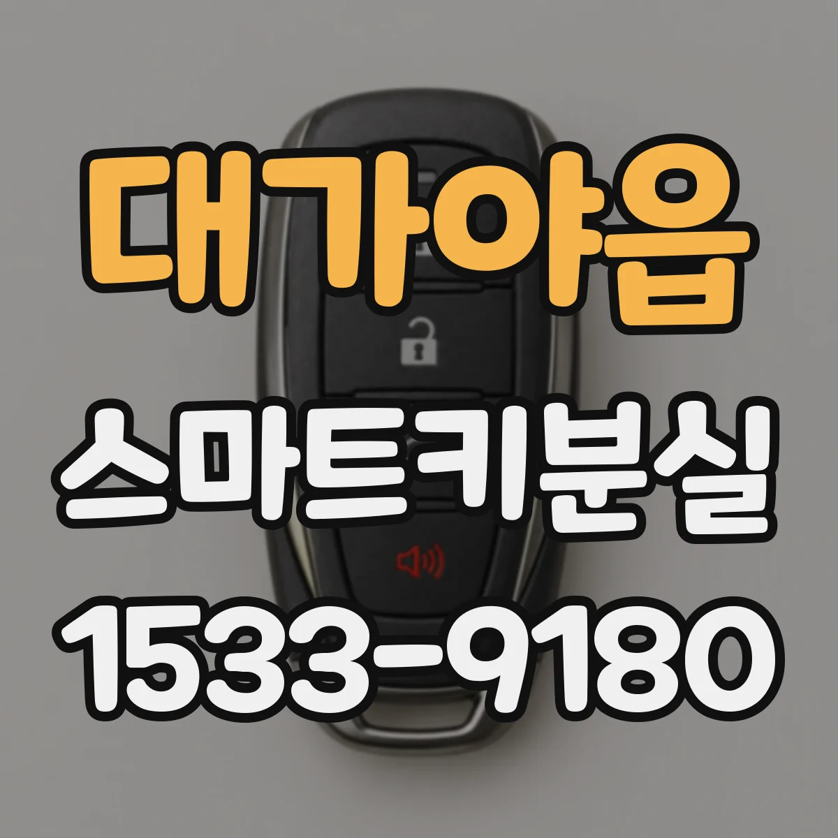 대가야읍 스마트키분실