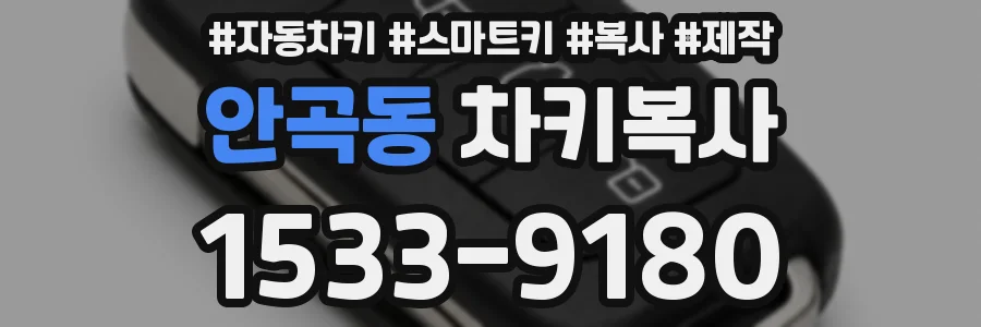 안곡동 차키복사