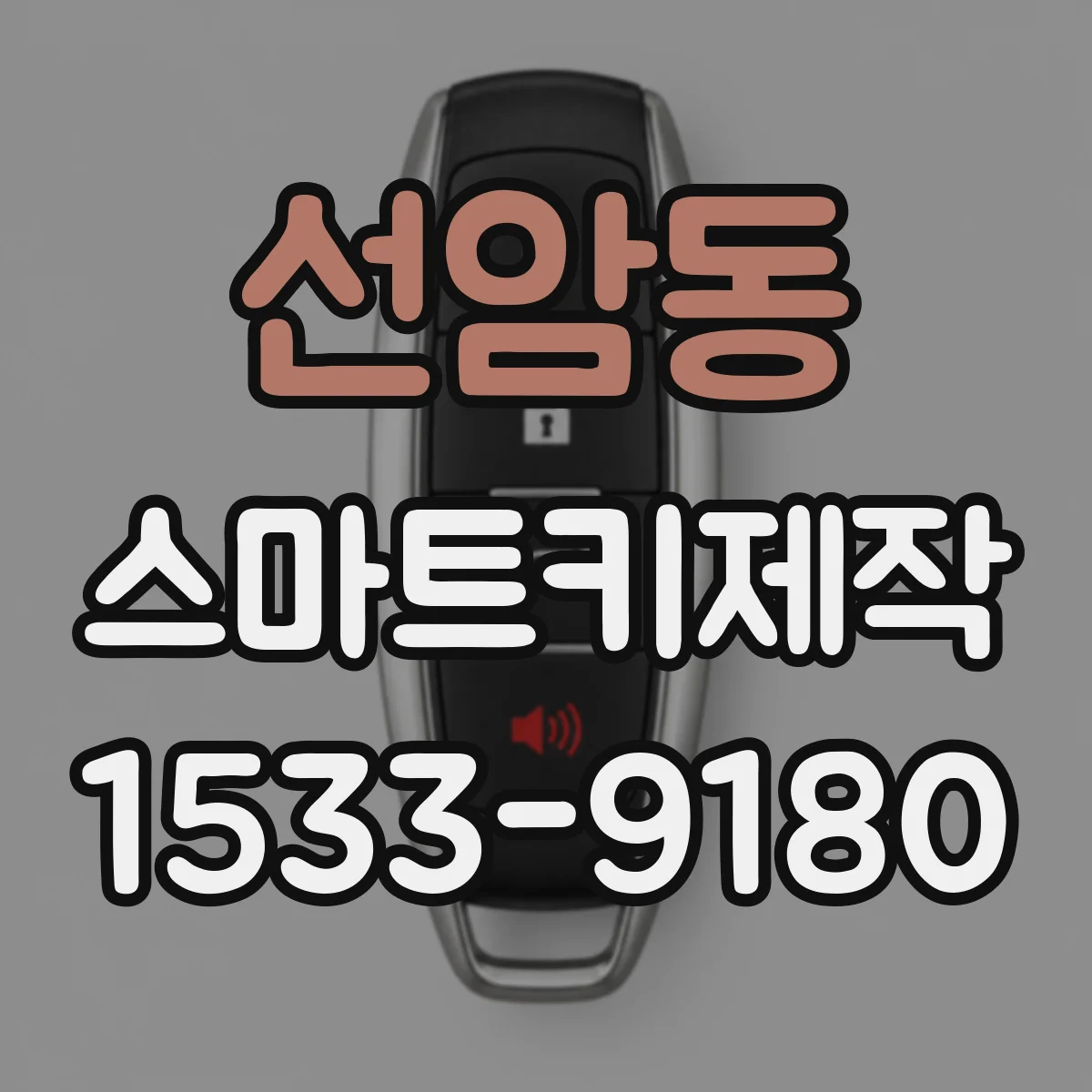 선암동 스마트키제작