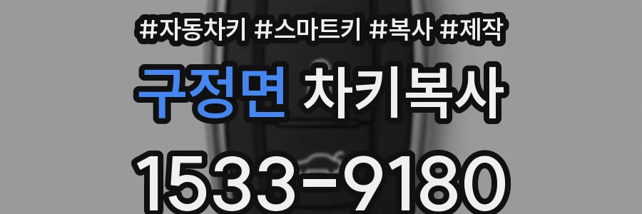 구정면 차키복사