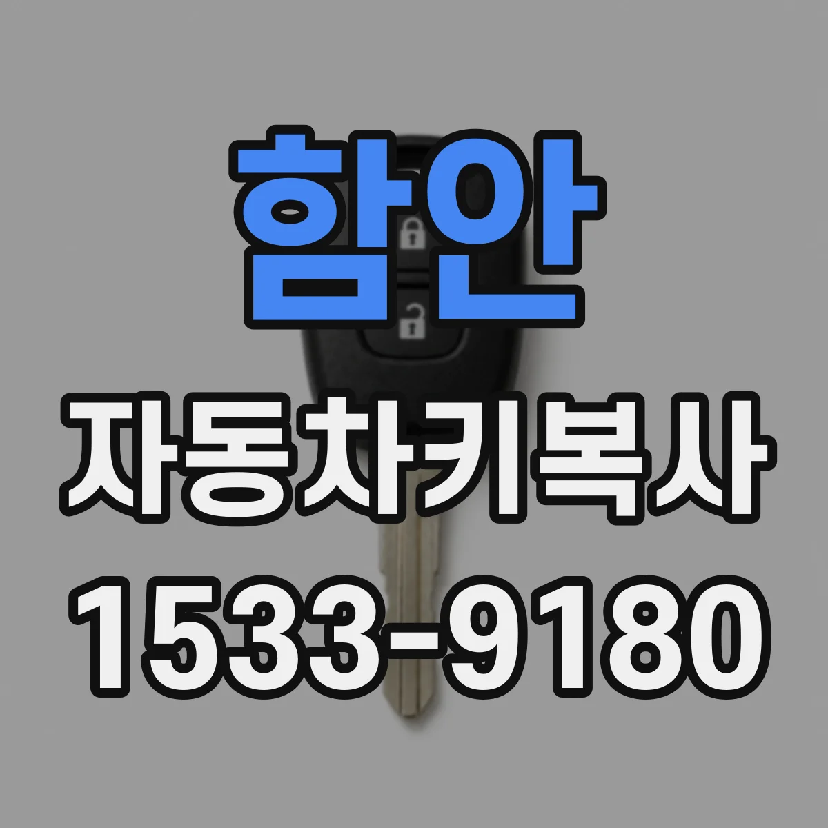 함안 자동차키복사