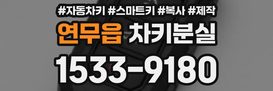 연무읍 차키분실