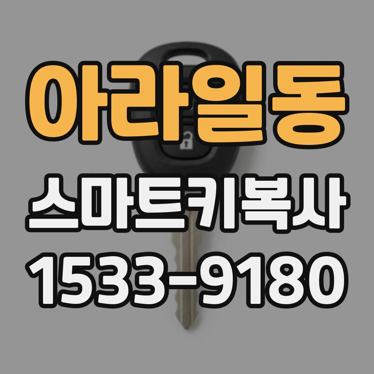 아라일동 스마트키복사