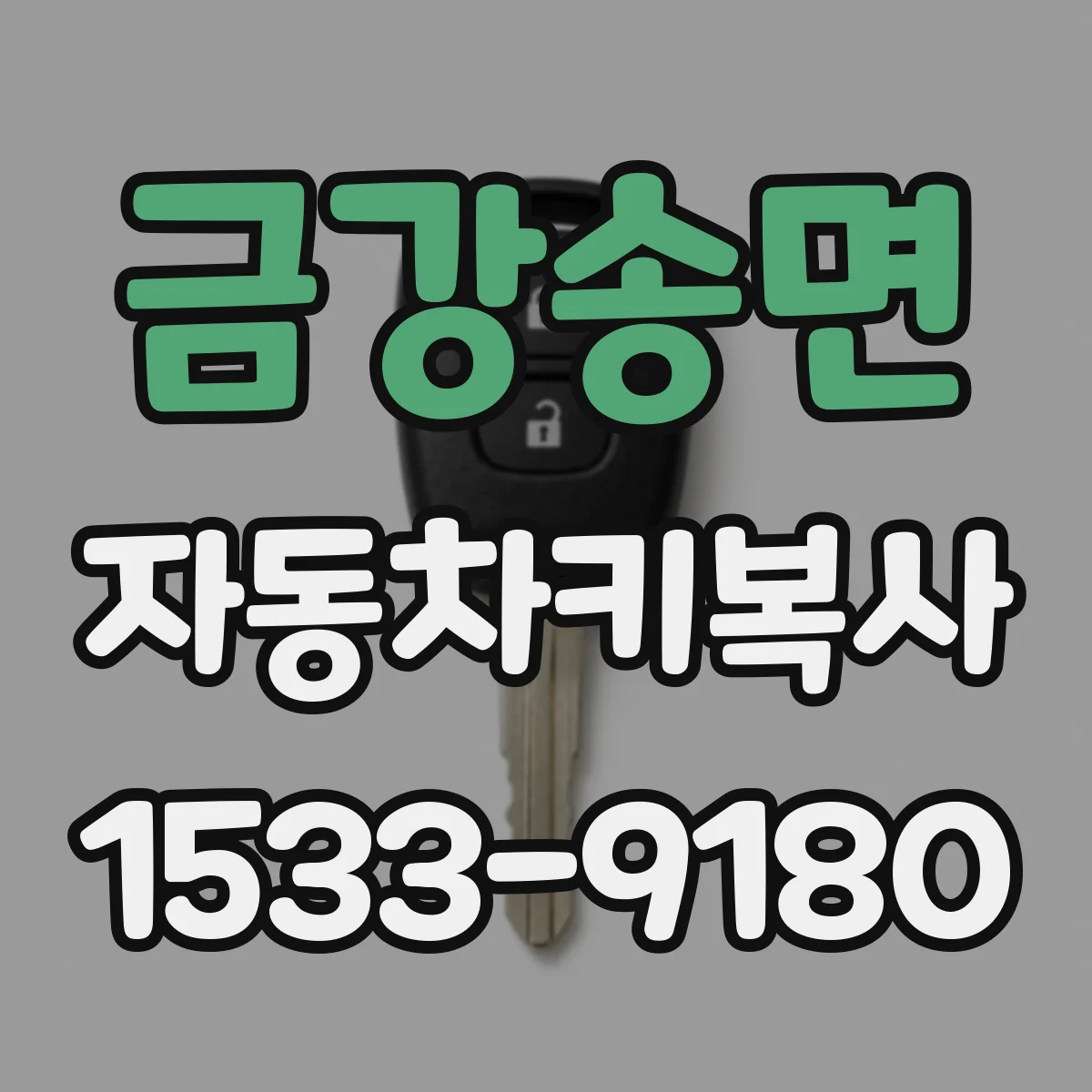금강송면 자동차키복사