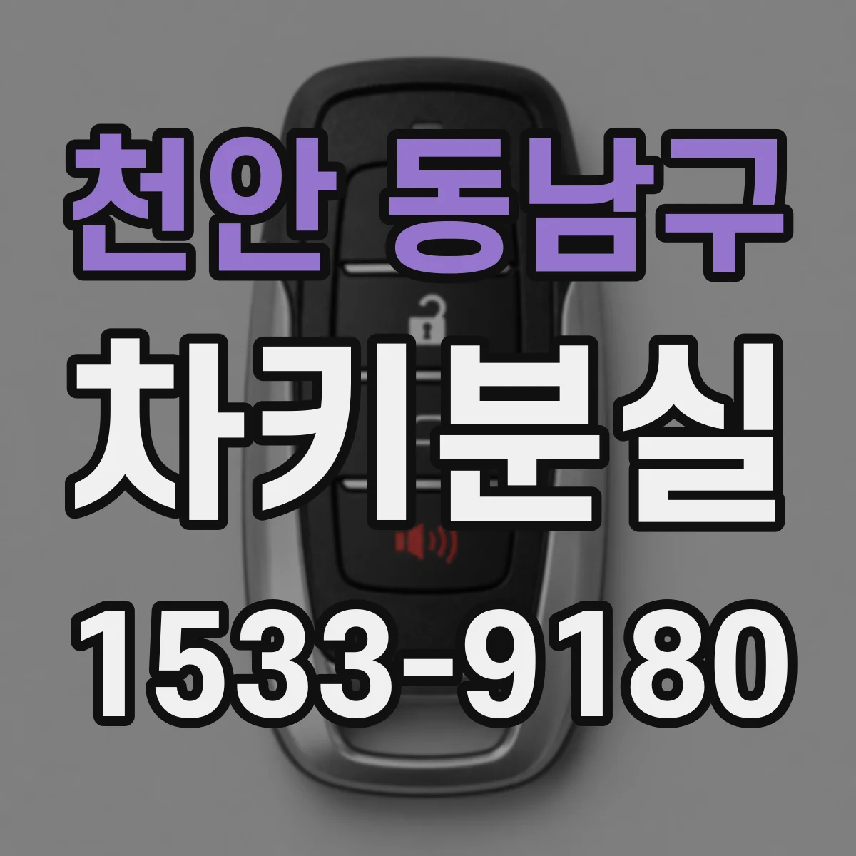 천안 동남구 차키분실