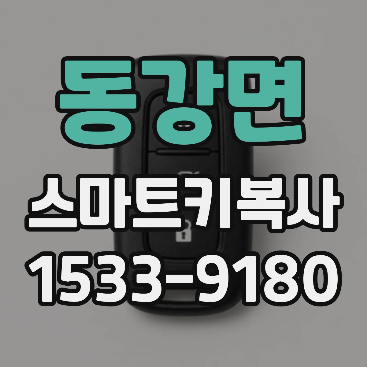 동강면 스마트키복사