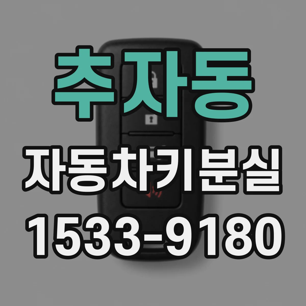 추자동 자동차키분실