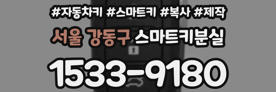 서울 강동구 스마트키분실