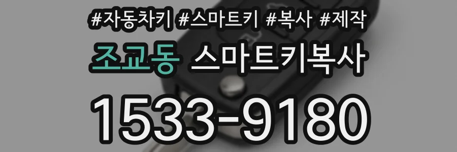 조교동 스마트키복사