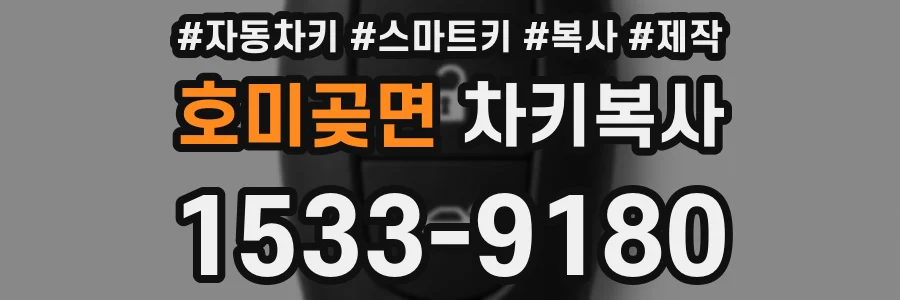 호미곶면 차키복사