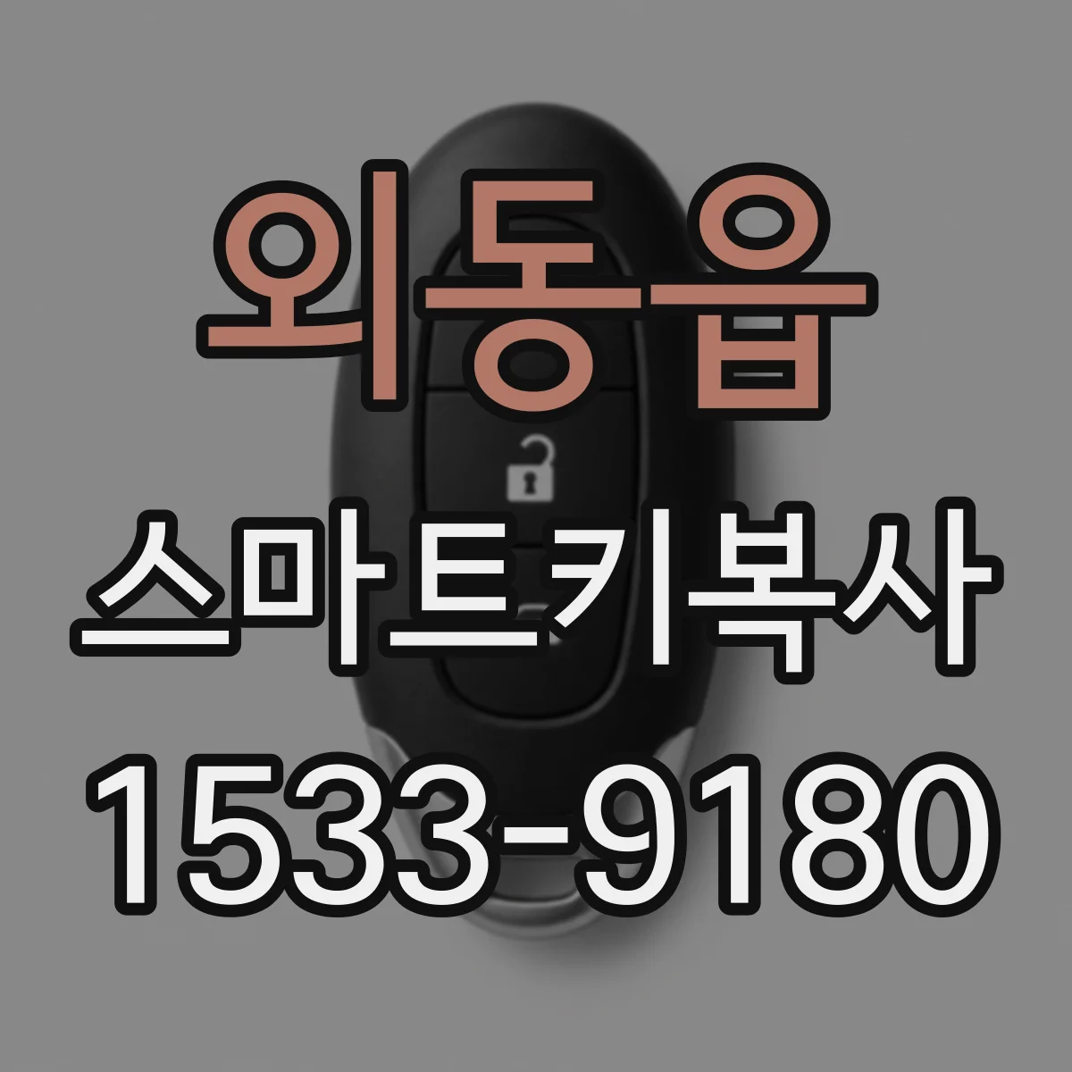 외동읍 스마트키복사