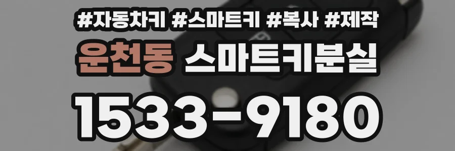 운천동 스마트키분실