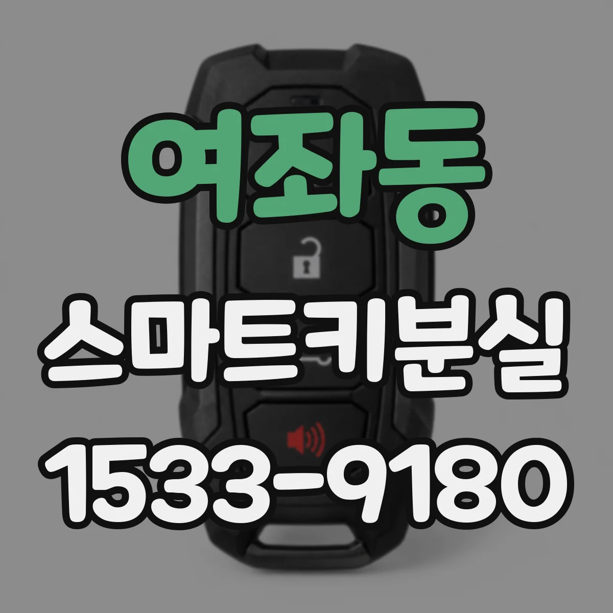 여좌동 스마트키분실