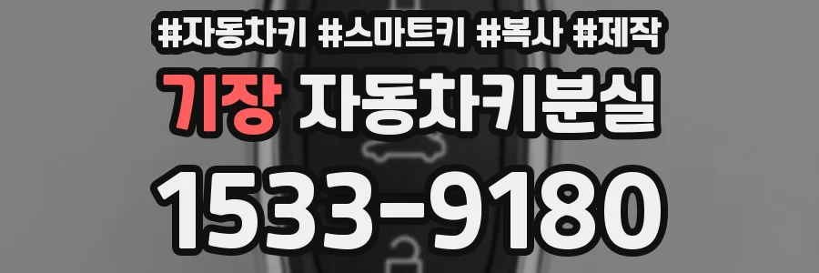 기장 자동차키분실
