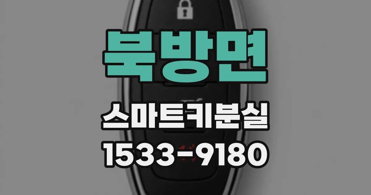 북방면 스마트키분실