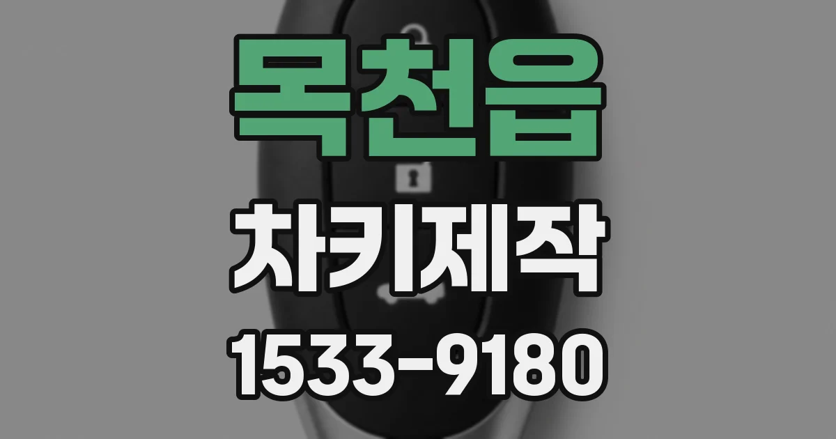 목천읍 차키제작