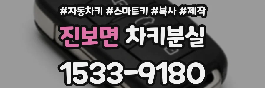 진보면 차키분실