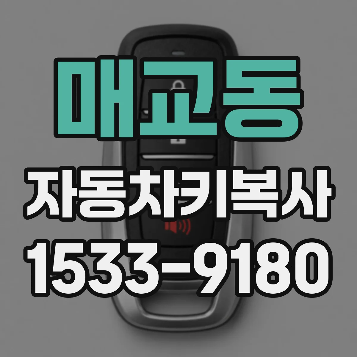 매교동 자동차키복사