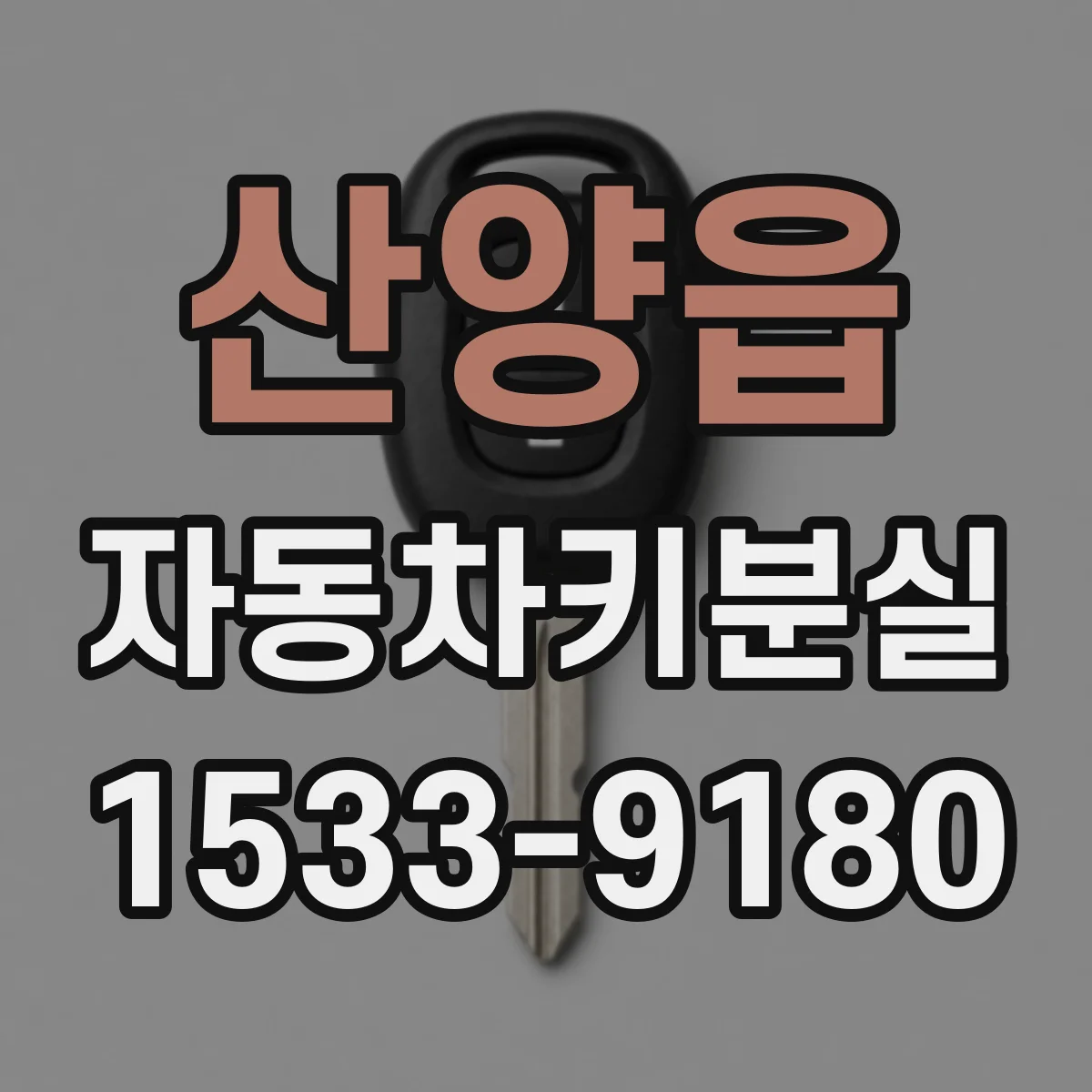 산양읍 자동차키분실