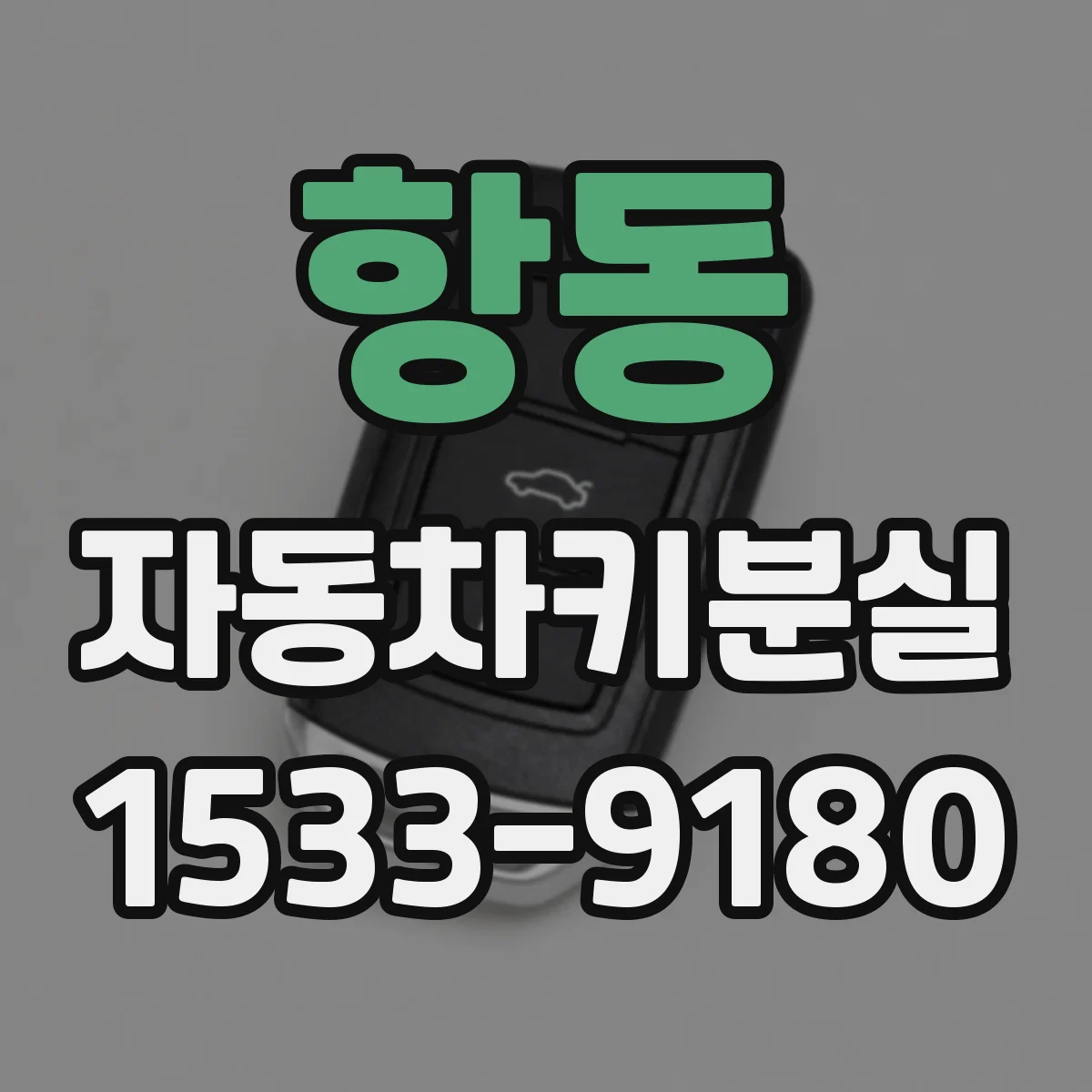 항동 자동차키분실