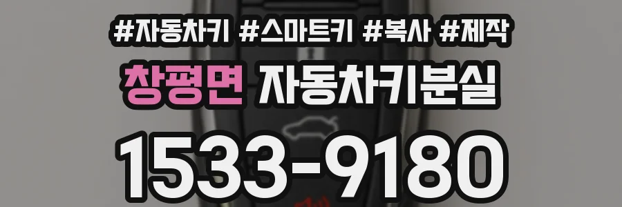 창평면 자동차키분실