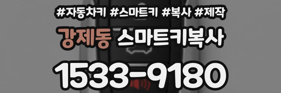 강제동 스마트키복사