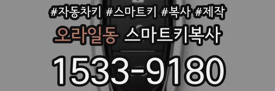 오라일동 스마트키복사