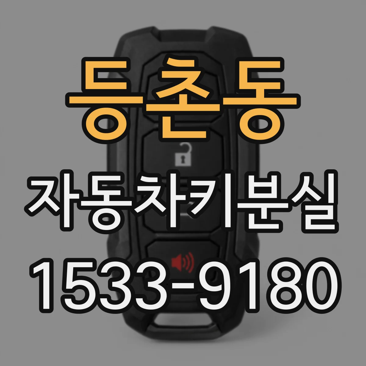 등촌동 자동차키분실